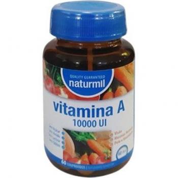 Naturmil Vitamina A 10000 UI – 60 Comprimidos – Dietmed