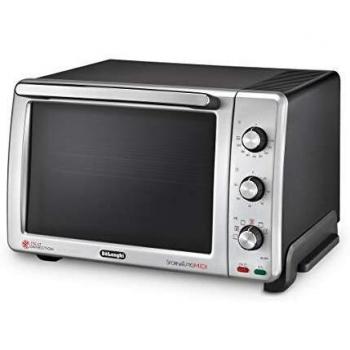 Horno Eléctrico De'Longhi EO24752 Sfornatutto Midi 24L, 2000W, Ventilado, con Grill y Luz