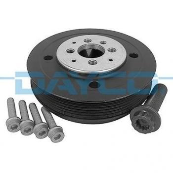 Kit poleas cigüeñal DAYCO DPV1160K para SEAT Leon, Toledo, Alhambra; VOLKSWAGEN Golf, Transporter, Bora, Sharan, New Beetle; AUDI A3