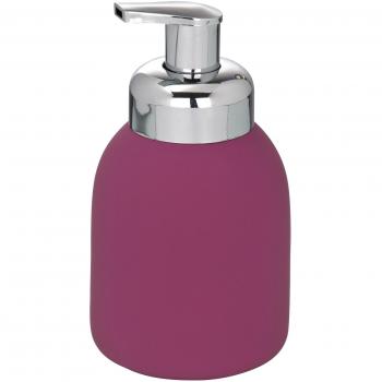 Wenko Bottle Pink - Dispensador de espuma, de cerámica, 8.5 x 16 cm, color rosa