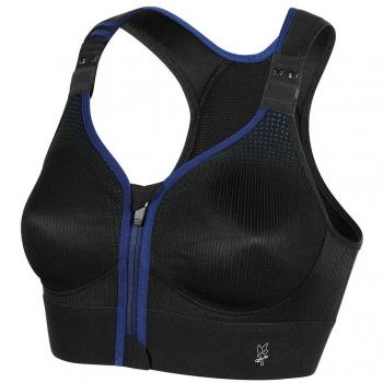 Thuasne Eazip Evo Women's Black Sports Bra