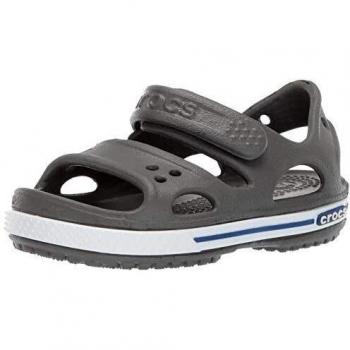 Crocs Crocband II Sandal PS K, Sandalias Unisex Niños, Gris