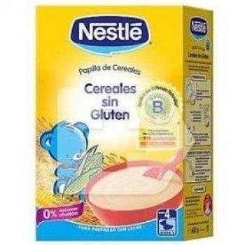 Nestlé Papillas Cereales Sin Gluten con Bífidus 600g