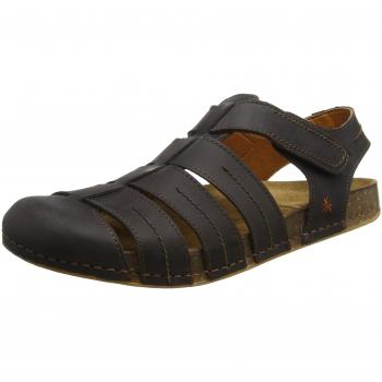 ART  0869 Olio We Walk, Sandalias con Punta Cerrada, Unisex Adulto, Negro