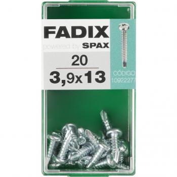 Tornillo Roscachapa Cabeza Redonda Ø3,9 x 13 mm - Caja 20 Uds