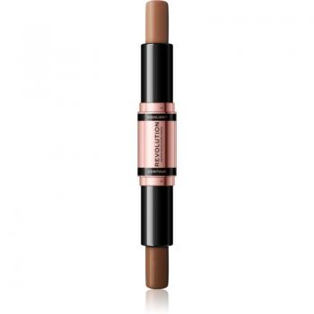 Makeup Revolution Fast Base Dual-Ended Contouring Stick Shade Dark 2x4,3 g