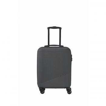 Travelite Bali S 34L Grey Hard Shell Cabin Trolley with 4 Wheels