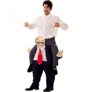 Disfraz de Presidente Americano a hombros para adultos