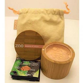 Zao Organic Makeup Mineral Silk Loose Powder 502 Rosy Beige 15g