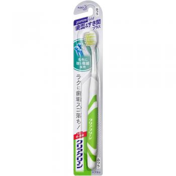 Clear Clean Kao Compact Regular Toothbrush for Teeth Surface and Gap Cleaning (1pc.)