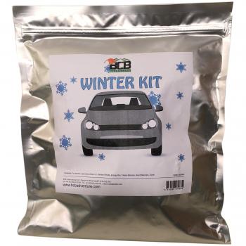 BCB Adventure Unisex los automovilistas invierno Kit, Plata