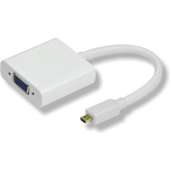 Adaptador HDMI a VGA Microconnect - Conexión de Alta Calidad para Transmitir Video desde Dispositivos HDMI a Monitores VGA
