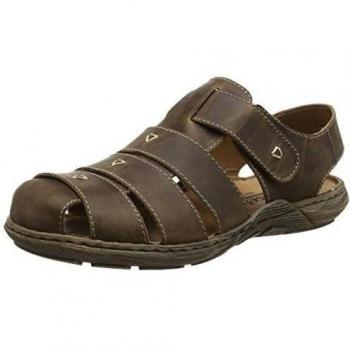 Rieker22071 Sandals-Men - Sandalias de Punta Descubierta hombre
, color Marrón, talla 47 EU