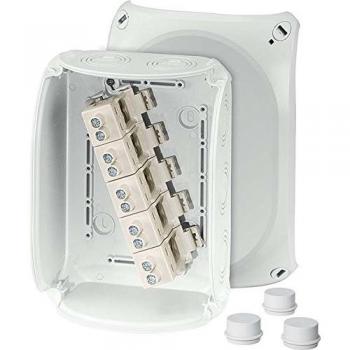 Caja de derivación Hensel DK 1616 G, 210x155mm, 6-16qmm, IP66, halógena libre
