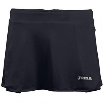 Joma Open - Falda para mujer, color negro, talla S