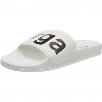 Superga Women's White PU Sliders - Soodulo Style