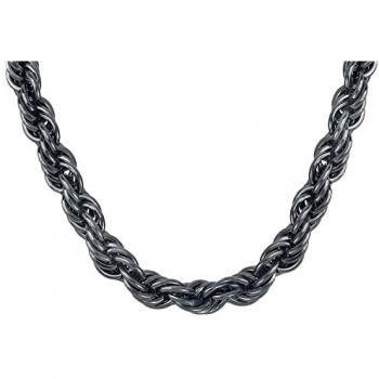 Urban Classics Charon Intertwine Gunmetal Necklace