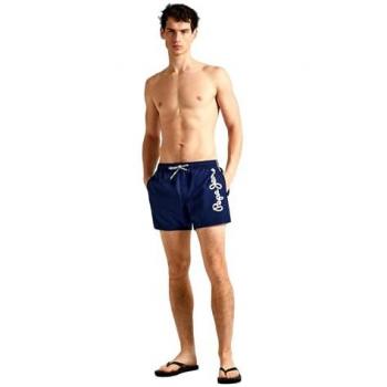 Bañador Logo Marino Pepe Jeans para Hombre, Regular Fit, Color Azul