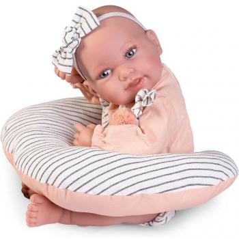 Muñeca Recién Nacida Pipa con Cojín de Lactancia Parejita (50412) - Muñecas Antonio Juan