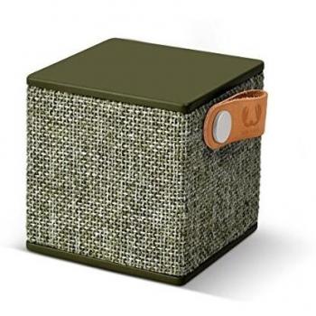 Fresh'N Rebel Rockbox Cube - Altavoz portátil con Bluetooth, color verde