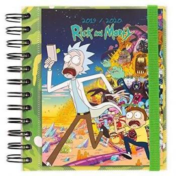 Erik Rick & Morty - Agenda escolar 2019/2020 día, página M - 15 x 5 cm