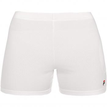Fila Mujer Bella Ballshort Blanco, Azul, XL Ropa Exterior