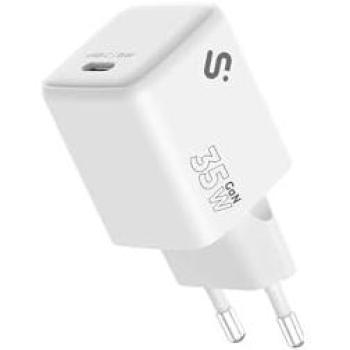Cargador USB-C GaN 35W Rápido Compacto con Power Delivery y PPS para MacBook, iPad, Galaxy Tab, iPhone y Pixel