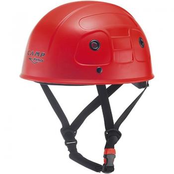 Casco de Seguridad Lavoro Safety Star Rojo - Protección contra Caídas, Talla Ajustable 53-61cm