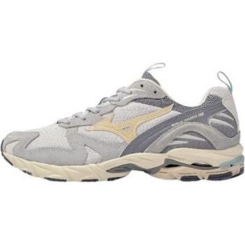 Mizuno Wave Rider 10 Sneakers (Beige / Gray)