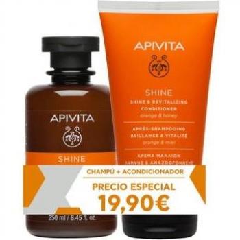 Apivita Champú y Acondicionador Brillo y Vitalidad