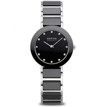 BERING Reloj Analógico para Mujer de Cuarzo con Correa en Acero Inoxidable 11429-742