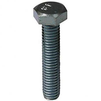 Gfd - Tornillo hexagonal m10x40 din933 rosca 8,8 zinc/ado blanco