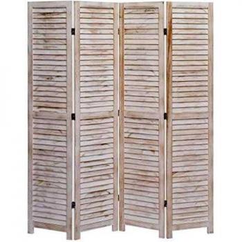 vidaXL Parrilla de 4 Paneles de 140 x 165 cm de Madera