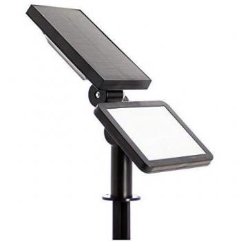 Baliza Solar LED IP44 200 Lúmenes, 2 Modos de Fijación, 14 Horas de Autonomía