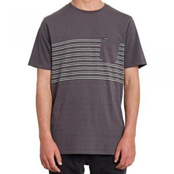Volcom Forzee Crew Sudadera, Hombre, Dark Charcoal, S