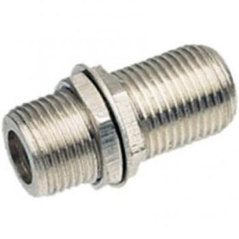 ELECTROWIFI 19535 DH Conector 'F' Dbl. Hem. con arandela+tuer