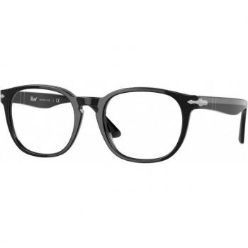 Persol PO3283V 95 Armazones para Gafas Recetadas para Hombre Negros