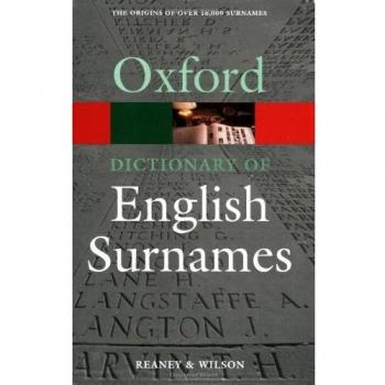 Diccionario de Apellidos Ingleses - Edición Universitaria Oxford