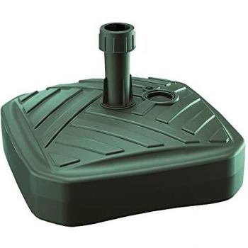 Prosperplast Umbrella Base de sombrilla de Polietileno Cuadrada con diseño 39 x 39 x 13 cm en Color