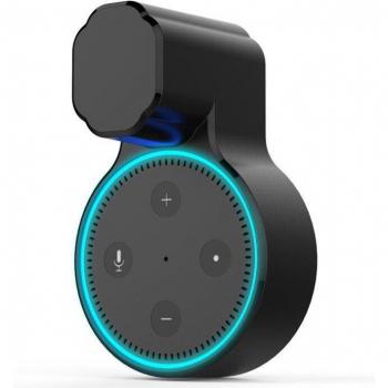 Soporte de pared para enchufe Alexa Echo Dot 2 - Solución ahorradora de espacio para altavoces inteligentes de segunda generación