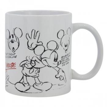 Taza Cerámica 11 oz Mickey Mouse Vintage en Caja Regalo
