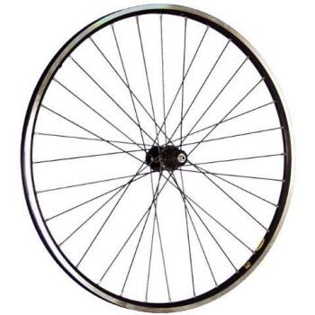 Rueda trasera de bicicleta 28 pulgadas A319 con disco Shimano Deore XT negro.