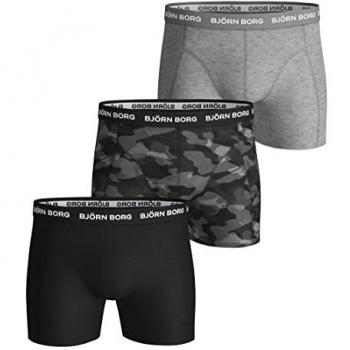Björn Borg Sammy Boxer Shorts 3 Pack Men - Black, Size: XXL