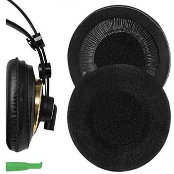 Terciopelo almohadillas de repuesto para AKG K240, k240s, K240 Studio, K240 MKII, K241, K270, K271, k271s, k272 auricular Pad/Cojín/Oreja tazas/Oreja Cover/almohadillas Repair Parts
