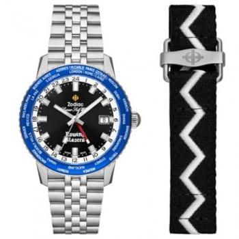 Reloj Hombre Zodiac ZO9414 - Acero Inoxidable, Resistente al Agua, Diseño Deportivo