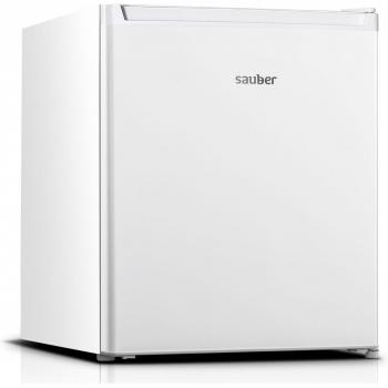 Sauber SERIE 1-51 Frigorífico de Una Puerta, Altura 44 cm, Ancho 51 cm, Color Blanco, Descongelación Manual, Aislamiento de Ciclopentano
