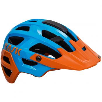 Kask Rex Casco, Unisex, Light Blue/Orange, 48-58 cm