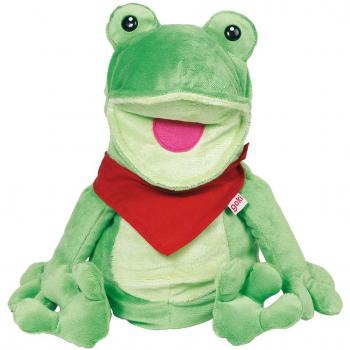 Marioneta de Peluche Goki Rana Frilo - Mano, Interactiva y Divertida