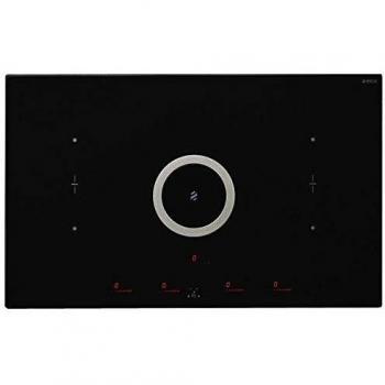 Elica Nikolatesa Switch BL/A/83 - Placa de inducción con campana extractora con 4 fuegos de 83 cm