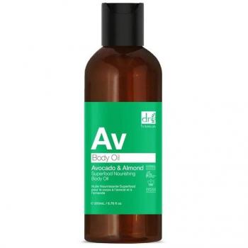 Dr. Botanicals Avocado & Almond Superfood Nourishing Body Oil 200ml
